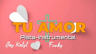 TU AMOR Jay Kalyl ft Funky PistaInstrumental [upl. by Zelazny]