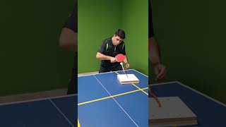 Backhand Cutting Shot Againist Backspin [upl. by Everson135]