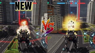 WR NEW Weapon CUDGEL VS Scald  Blast Charge Weapons Comparison  War Robots Test Server [upl. by Octavie]