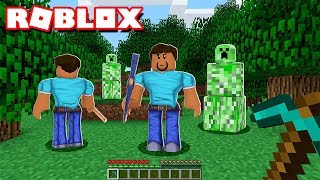 EL MEJOR MINECRAFT EN ROBLOX [upl. by Piks571]