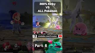 Which POKÉMON Can KO Kirby At 300  Part 6 [upl. by Aznofla]