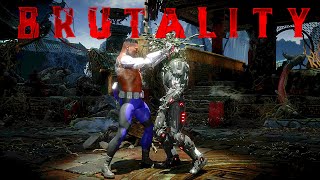 MK11 All Jax Brutalities Fatalities Friendship Fatal Blow amp Ending [upl. by Oelak]