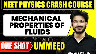 MECHANICAL PROPERTIES OF FLUIDS in 1 Shot All Concepts Tricks amp PYQs  NEET Crash Course  Ummeed [upl. by Tillfourd]