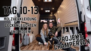 Wandverkleidung aus Holz im DIY Campervan  BF Goodrich All Terrain  Crampervan Projekt Tag 1013 [upl. by Ellac]