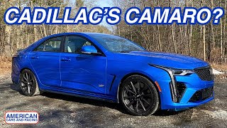 Review The 2024 Cadillac CT4V Blackwing Is The Camaro Of Caddys [upl. by Neehsuan514]