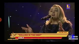 Yo soy Adele Rolling in the deep Desempate Batalla Yo soy Perú Grandes Batallas 2 190121 [upl. by O'Connell]