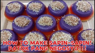 HOW TO MAKE SAPIN SAPIN RECIPEPATOK PANG NEGOSYOMami Chel [upl. by Weidar745]