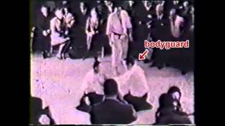 Aikido is Real  demonstration to Kennedys bodyguard [upl. by Yerfoeg]