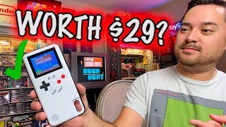 IPHONE GAMEBOY CASE REVIEW [upl. by Ydeh]