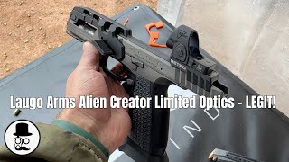 SHOT Show 2024  Laugo Arms Alien Creator Evolution Limited Optics [upl. by Aryk]