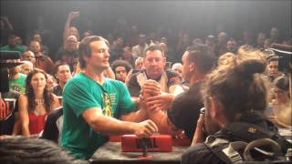 WAL AC Devon Larratt vs Marcio Barboza All Left Hand Matches [upl. by Adalie]