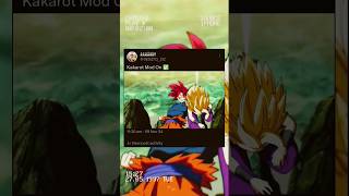 Kakarot Mod On ✅ goku [upl. by Ydnar673]