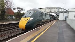 train departure at Bridgwater railway station this morning 27324 [upl. by Eiramait369]