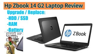 Hp Zbook 14 G2 Laptop Review  Core i7 5th Generation Mobile Workstation [upl. by Ennairek]