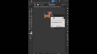 Adobe illustrator Tutorial  How to create a brush that draw dachshund dog illustrator [upl. by Malloch]