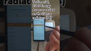 Testimonial ESOS Energy Assessor review on the iSense Smart Radiators INTELLI HEAT [upl. by Accemahs]