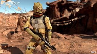 Star Wars Battlefront 2 Bossk Voice Lines [upl. by Trenna]