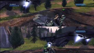 Coop Lets Play  Halo Combat Evolved Anniversary  Halo [upl. by Strander296]