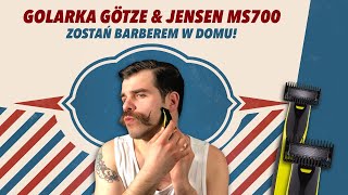 Golarka GÖTZE amp JENSEN MS700  Zostań barberem w swoim domu  Media Expert [upl. by Artemas]