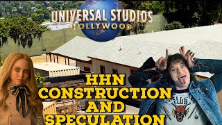 HHN HOLLYWOOD 2023 MID JULY CONSTRUCTIONSPECULATION UPDATES STRANGER THINGS S4 MEGAN LAST OF US [upl. by Ambrogio]