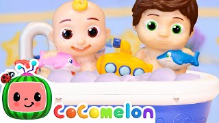 Bath Song  Toy Play Learning  CoComelon Nursery Rhymes amp Kids Songs [upl. by Mis]