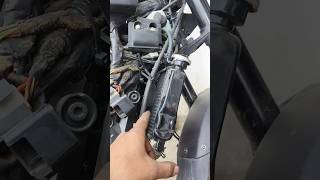 Radiator Fan Not Working  KTM Over Heating Problem radiator coolent [upl. by Behah]