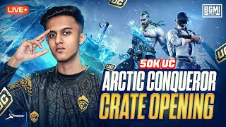 50K UC Arctic Conqueror Crate Opening  GodLSIMP is Back💛 [upl. by Catton]