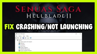 How to FIX Senua’s Saga Hellblade 2 Crashing  Not Launching [upl. by Ansley9]