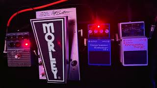 For Whom The Bell Tolls Cover with Cliff Burton Morley Fuzz Wah [upl. by Atteuqcaj]