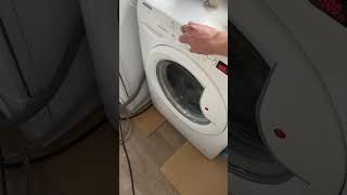 Hoover VisionTech VTS715D21X washing machine  Slamming side panels distribution attempt [upl. by Anihsak]