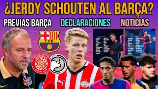 💣 ¿JERDY SCHOUTEN AL BARÇA  PREVIA GIRONA Y UNIONISTAS SALAMANCA  TRILLI FLICK Y ALBERT SÁNCHEZ [upl. by Leander545]