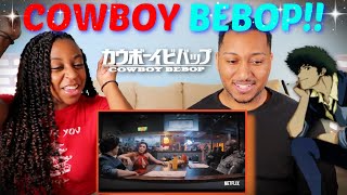 quotCowboy Bebopquot Official Trailer REACTION [upl. by Lisabeth277]