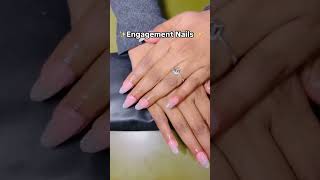 ✨ Sparkling Engagement Nails at Stardom by Ashpreet ✨ [upl. by Avirt]