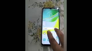 three finger screenshot in moto e13  how to take screenshot in moto e13 [upl. by Arvin]
