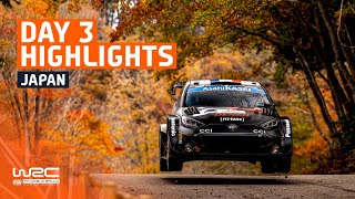 Day 3 Highlights  WRC FORUM8 Rally Japan 2024 [upl. by Mudenihc267]