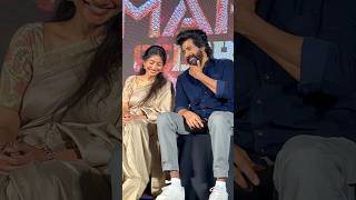 Sai Pallavi and Sivakarthikeyan at Amaran Success Meet saipallavi sivakarthikeyan Amaran [upl. by Sitrik]