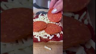 PEPPERONI PIZZA TOASTIE airfryerrecipes pepperonipizza toastie [upl. by Brogle]