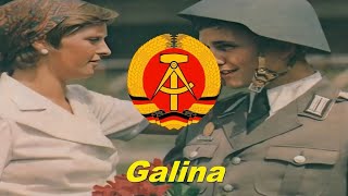 Galina East German military song [upl. by Enilhtak]