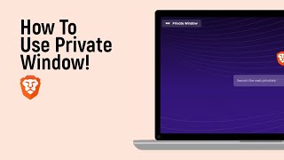 How to Use Private Window On Brave easy [upl. by Auhsoj]