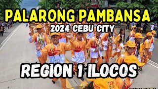 Region 1 ILOCOS Delegation  Palarong Pambansa 2024 Opening Ceremony palarongpambansa2024 [upl. by Oiluarb624]