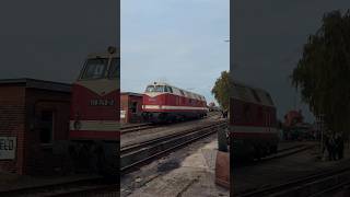 Br 228 von der DR wittenberge diesellok ddr trainspotting [upl. by Nawuq987]