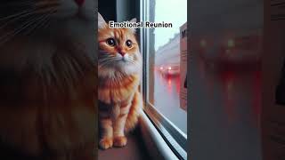 Twin Ginger Cats Epic Adventure and Emotional Reunion 🧡🐱 cat catventures catlover shorts [upl. by Schonfeld]