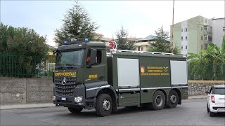 4K  NEW ABP Mercedes Arocs 2552 Corpo Forestale Regione Sicilia in emergenza [upl. by Aihtebat]