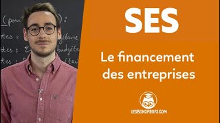 Le financement de lentreprise  SES  Première  Les Bons Profs [upl. by Annawak852]