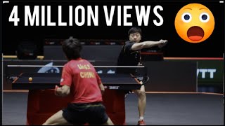 Table tennis Top 14 Impossible Rallies [upl. by Gilliam439]