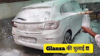 Detailing a Muddy TOYOYA GLANZA How to wash muddy car easily  toyota satisfying asmr [upl. by Maighdlin]