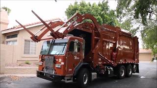 2017 Peterbilt McNeilus Front Loader Garbage Truck [upl. by Ger]