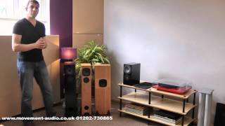 Rega RS1 RS3 amp RS5 Loudspeaker Review by Movement Audio Poole amp Salisbury [upl. by Kubetz461]