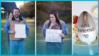 Pregnancy Announcement  7 Cool Ideas To Tell Your Husband Youre Pregnant [upl. by Brandes]