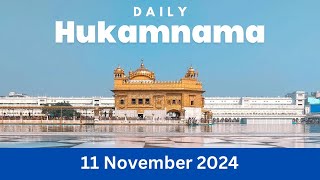 Daily Hukamnama  Gurbani with meaning  11th November  Master Jagir Singh Gurditpuria [upl. by Enyleuqcaj553]